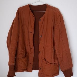 Vintage army-style liner jacket